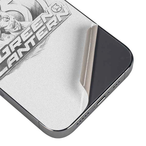 DC Comics Green Lantern Sketch Art Action Pose iPhone 13 Pro Max Skin